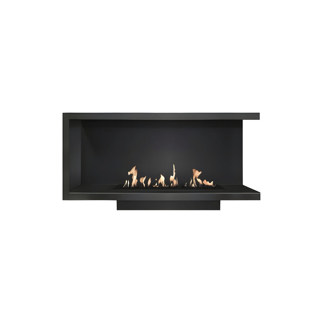 Bioethanol Eck Einbaukamin - BASE R50