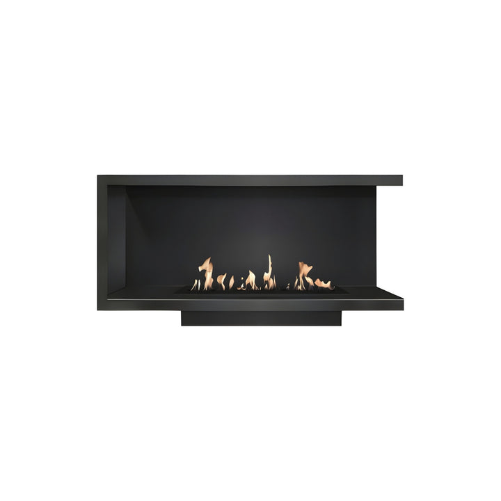 Bioethanol Eck Einbaukamin - BASE R50