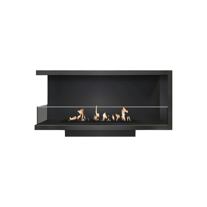 Bioethanol Eck Einbaukamin - BASE L60