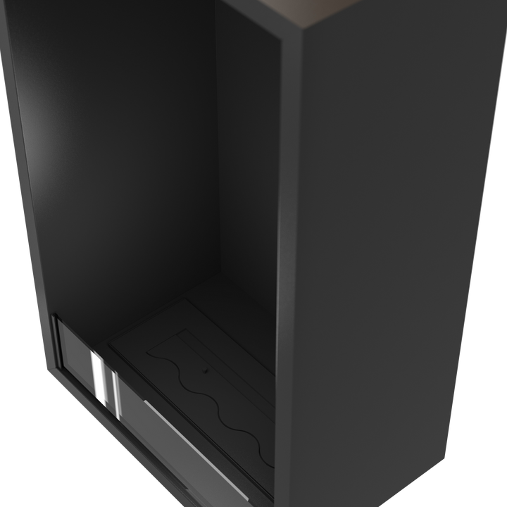 Bioethanol Einbaukamin - SELECTED XL Vertikal 100