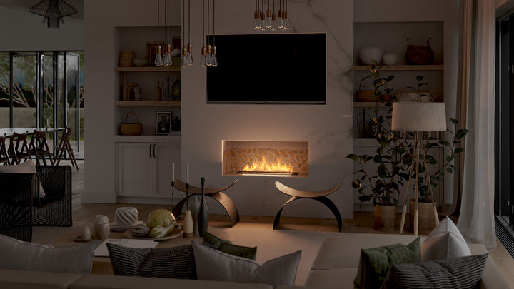Bioethanol Einbaubrenner - WAVE 80cm