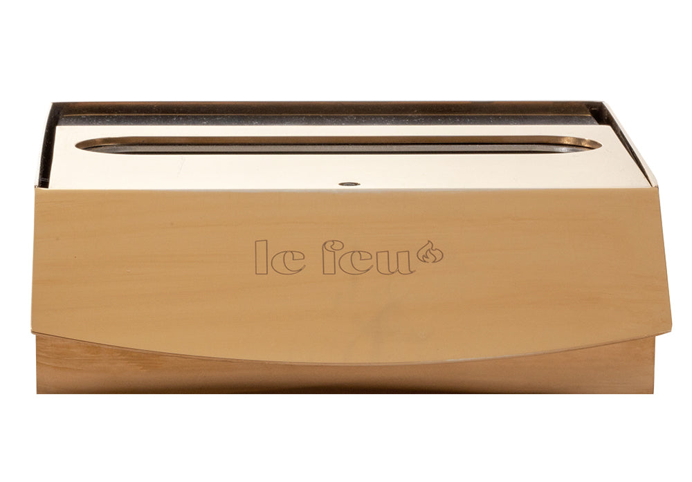 Bioethanol Deckenkamin - Le Feu DOME SKY MOKKA/GOLD