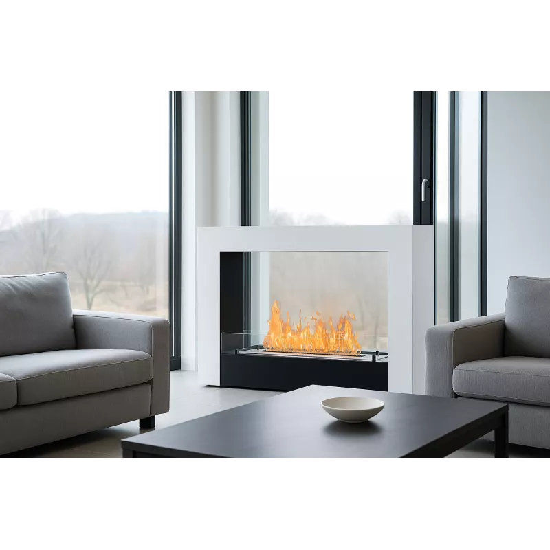 Freistehender Bioethanol Standkamin - ACARENZA