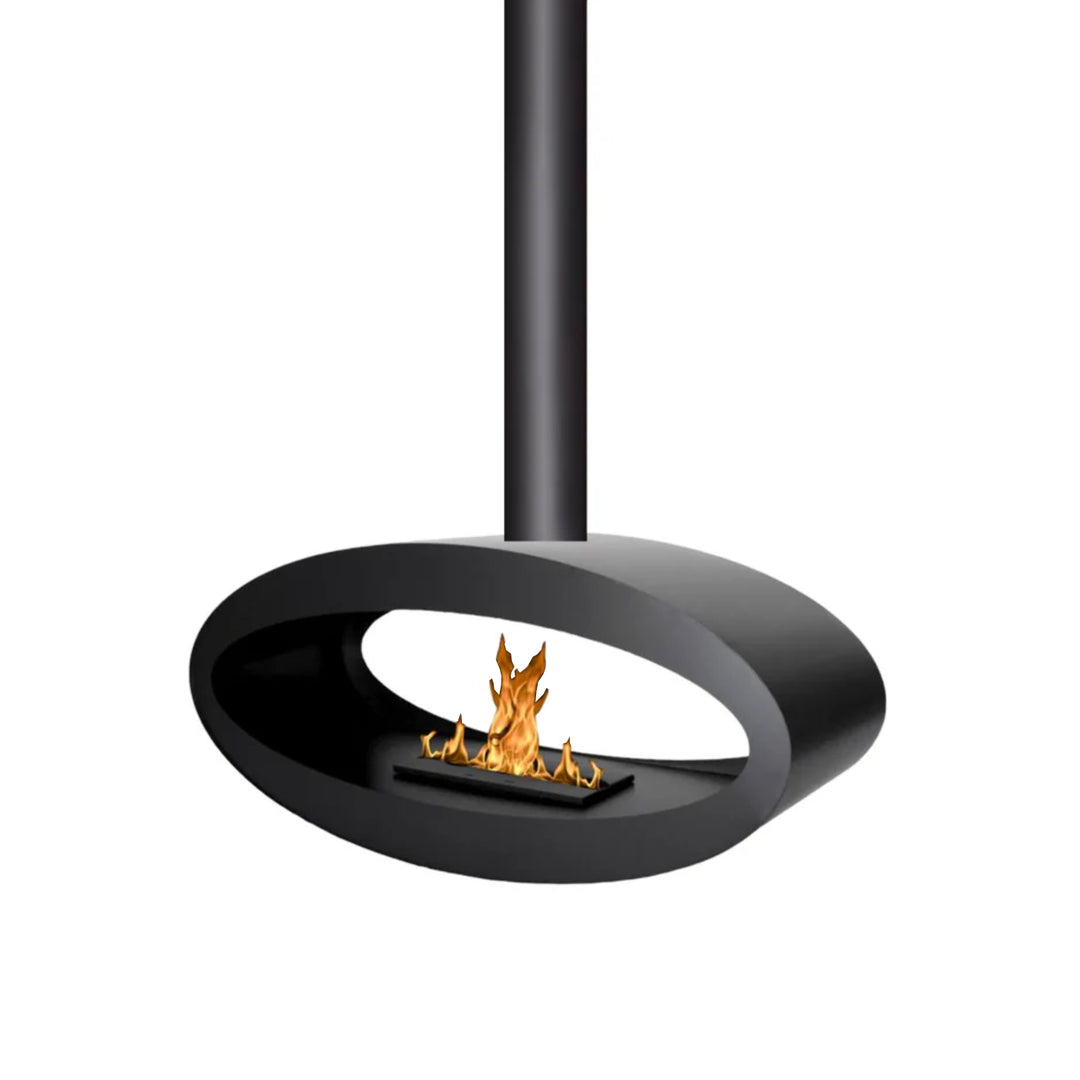 bioethanol-haengekamin-decke-deckenmontage-tube-2side-schwarz-wave-brenner
