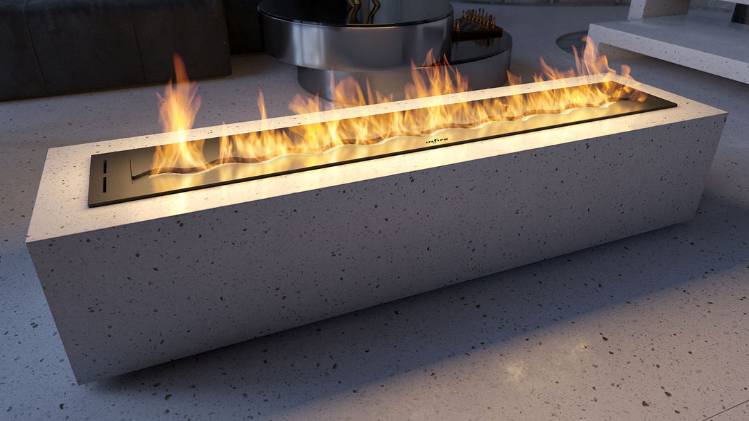 Bioethanol Einbaubrenner - WAVE 120cm